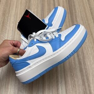 NWT Air Jordan 1 Elevate Low Women’s size 6 in University Blue & White Nike
